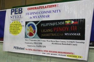 PEB Steel sponsored Filcom – Sapicon’s basketball event.