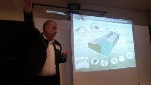 PEB Steel's representative presented the products of PEB Steel Buildings