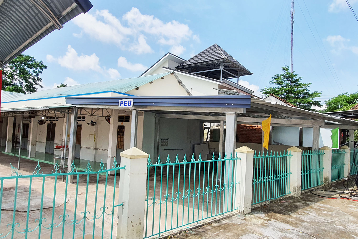 New roof for the classrooms