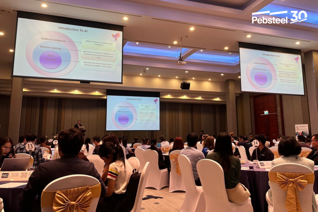 Pebsteel Sponsors iMC Roadshow 2024: Enhancing Industry with AI Solutions in Thailand