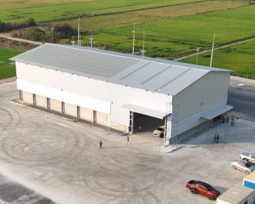 โกดังสำเร็จรูปขนาดเล็ก รับสร้างโกดังสำเร็จรูป ติดตั้งเร็วใน 14 วัน | Pebsteel TH